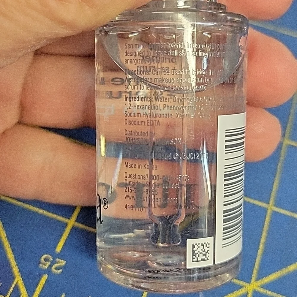 Neutrogena Hydro Boost Primer with Dropper 30ml New